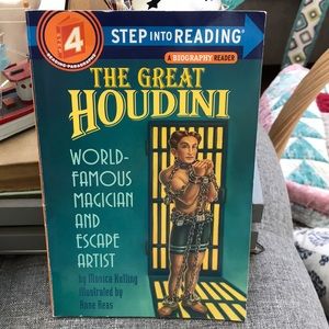 COPY - 🎁5/$10 Sale🎁 Step 4 The Great Houdini by Monica Kulling